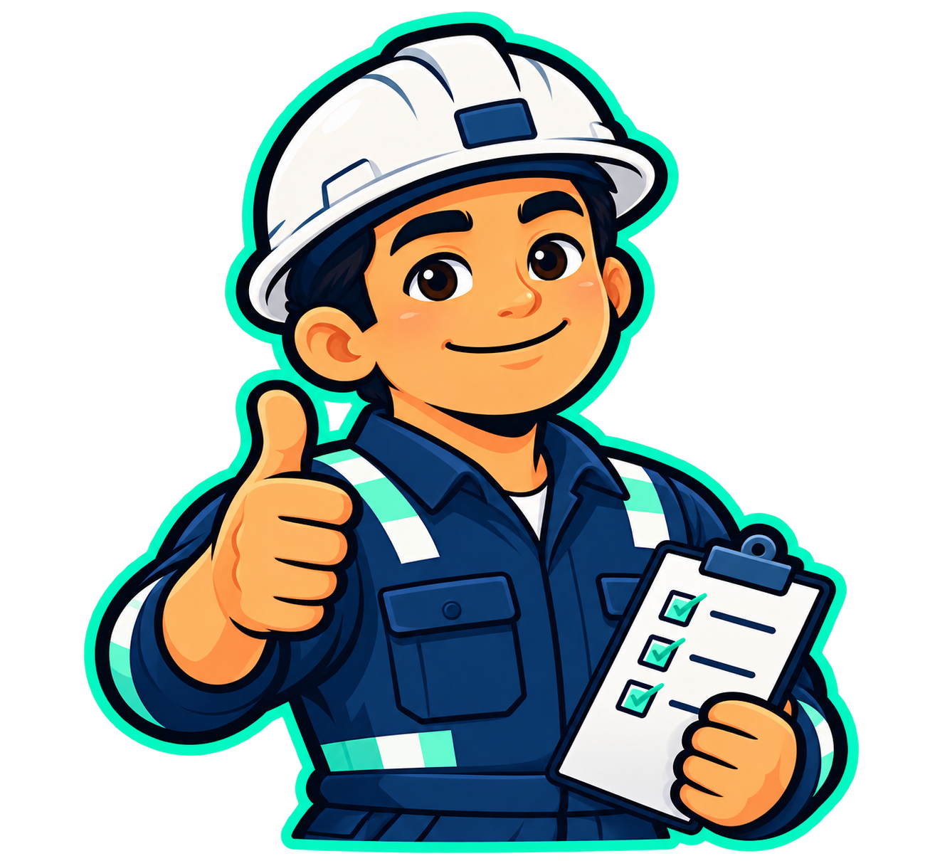 Bulletproof Seafarer checklist mascot